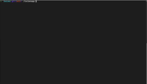 IncLens top-down tree view demo